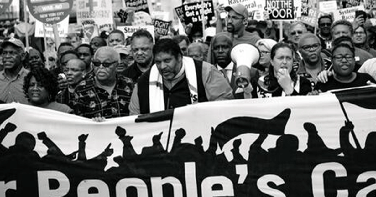 Protesters with signs