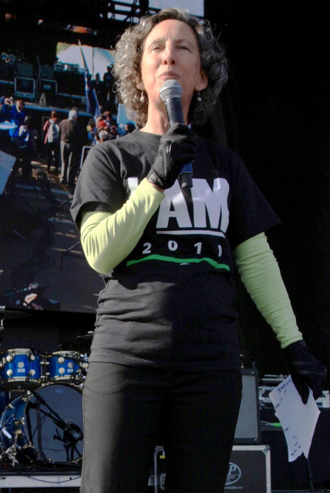 AFSCME Secretary-Treasurer Elissa McBride